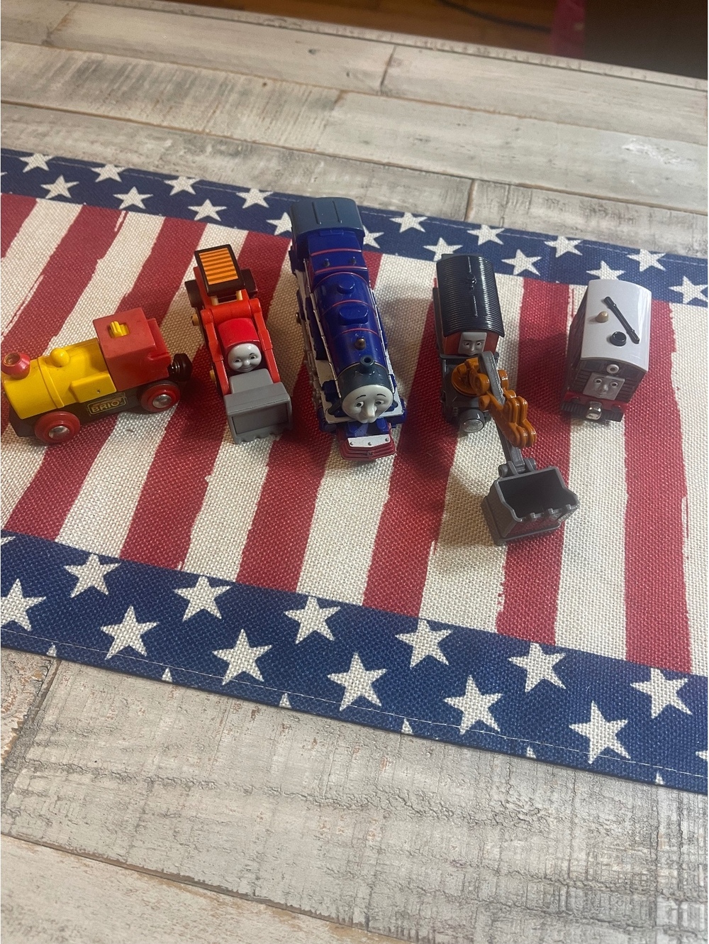 Brio and Thomas & Friends Toy Train Set - Wooden and Plastic Figures